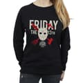 Miniatyrbild 3 av 5: Friday 13th Day Of Fear - Sweatshirt för kvinnor/damer