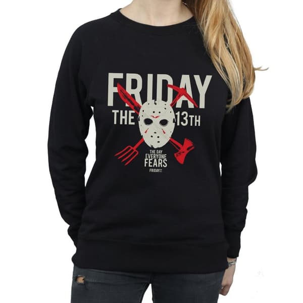 Friday 13th Day Of Fear - Sweatshirt för kvinnor/damer