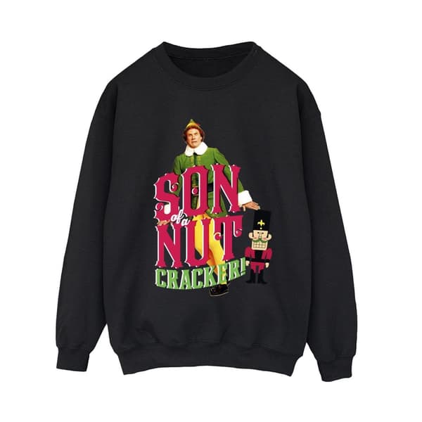 Elf Womens/Ladies Son Of A Nutcracker Sweatshirt