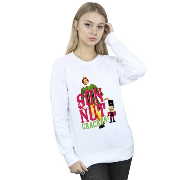 Elf Womens/Ladies Son Of A Nutcracker Sweatshirt