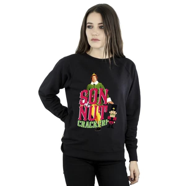 Elf Sweatshirt - Son Of A Nutcracker för damer/kvinnor