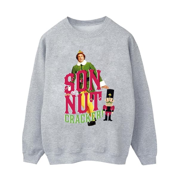 Elf Sweatshirt - Son Of A Nutcracker för damer/kvinnor