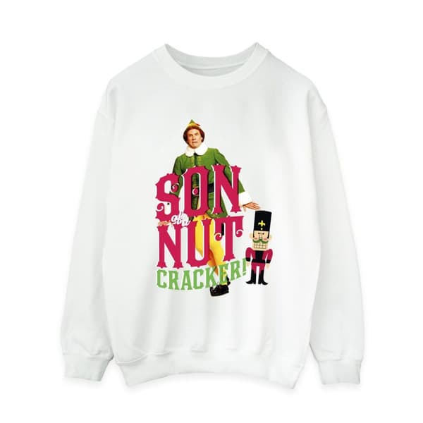 Elf Womens/Ladies Son Of A Nutcracker Sweatshirt