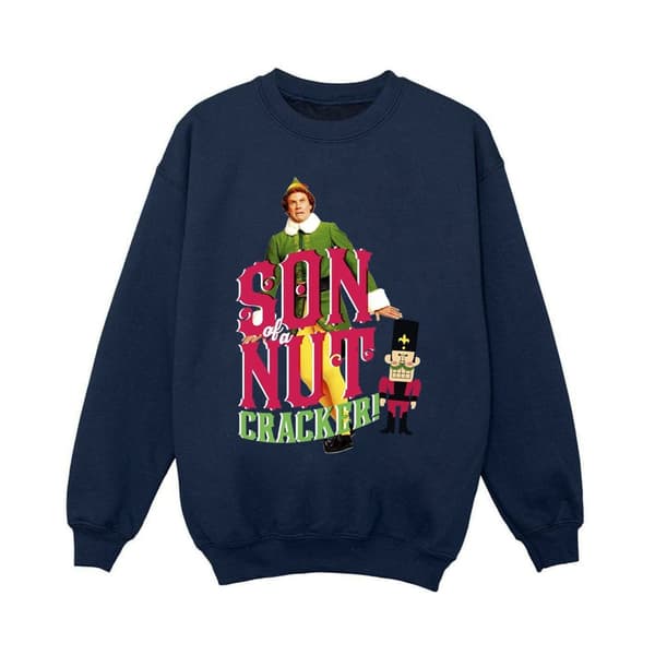 Elf Womens/Ladies Son Of A Nutcracker Sweatshirt