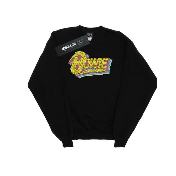 David Bowie Womens/Ladies Moonlight 90s Logo Sweatshirt