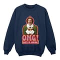 Miniatyrbild 1 av 4: Elf Dam/kvinnor Santa´s Coming Sweatshirt