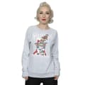 Miniatyrbillede 2 af 5: Tom And Jerry Womens/Ladies Christmas Fair Isle Sweatshirt
