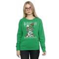Miniatyrbillede 2 af 5: Tom And Jerry Womens/Ladies Christmas Fair Isle Sweatshirt