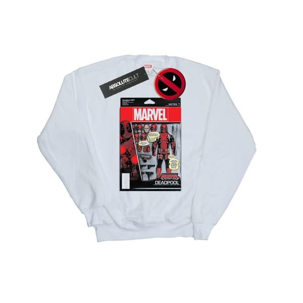 Marvel Sweatshirt med actionfigur av Deadpool för kvinnor/damer