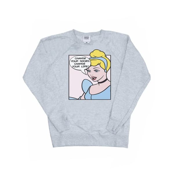 Disney Princess Womens/Ladies Cinderella Pop Art Sweatshirt