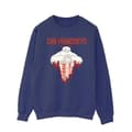 Miniatyrbilde 1 av 3: Disney Mens Big Hero 6 Baymax San Fransokyo Heart Sweatshirt