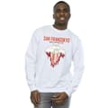 Miniatyrbilde 2 av 3: Disney Mens Big Hero 6 Baymax San Fransokyo Heart Sweatshirt