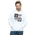 Miniatyrbild 2 av 3: Disney Mens Mickey Mouse Smiling Squares Hoodie