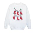 Miniatyrbild 1 av 3: Friends Sweatshirt med julstrumpor för flickor