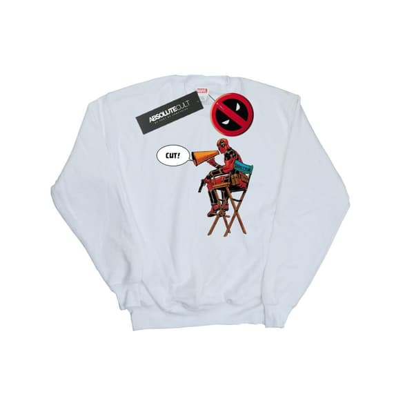 Marvel Dam/Tjej Deadpool Regissörsstolen Sweatshirt
