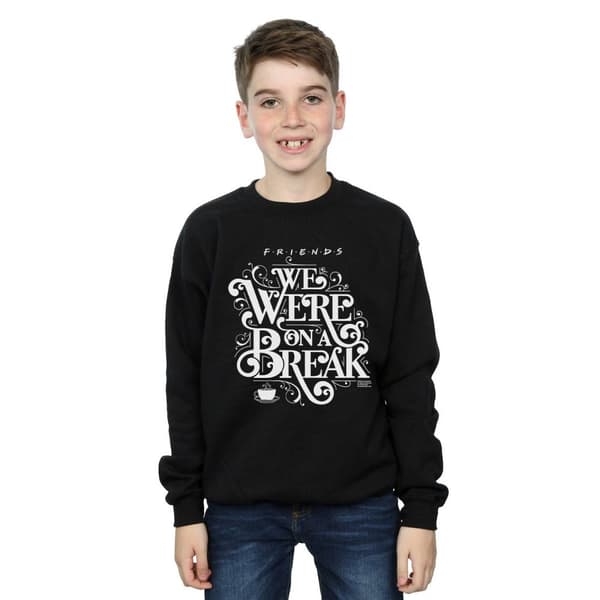 Friends Boys On A Break Ornamental Sweatshirt