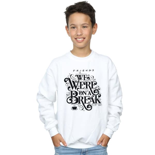 Friends Boys On A Break Ornamental Sweatshirt