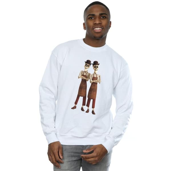 Disney Mens Coco Oscar And Felipe Twin Brothers Sweatshirt