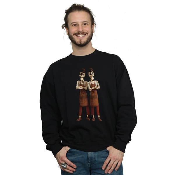 Disney Mens Coco Oscar And Felipe Twin Brothers Sweatshirt