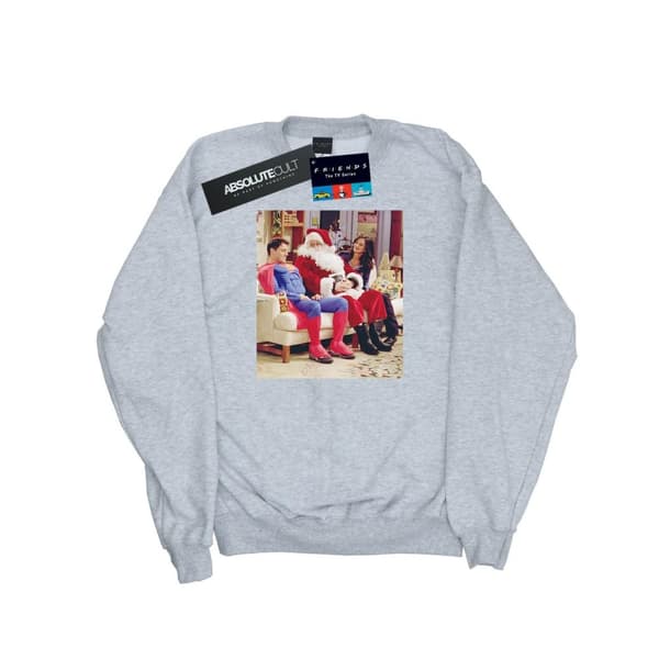 Friends Pojkar Couch Santa Sweatshirt Sports Grey 12-13 Years