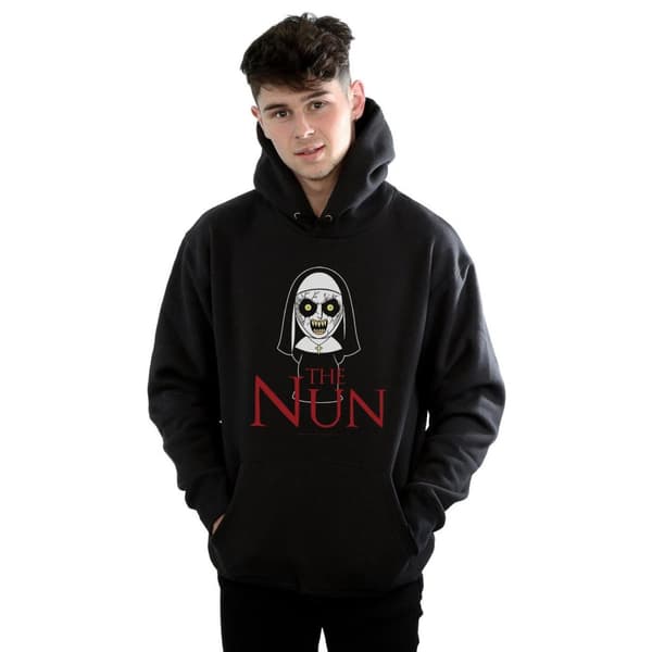 The Nun Chibi Scare-hoodie för män