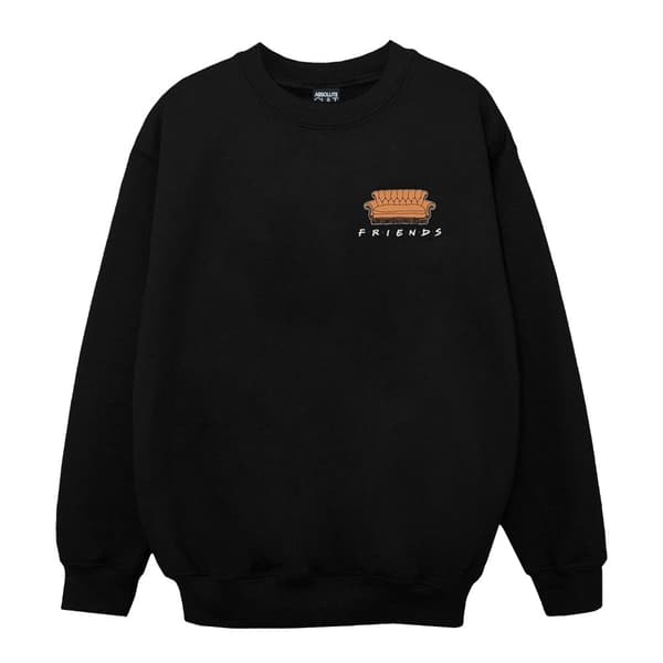 Friends Sweatshirt med brösttryck från Couch för flickor