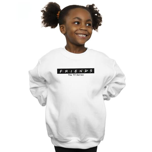 Friends Girls Logo Block Sweatshirt