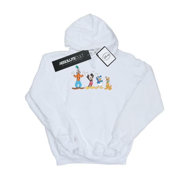 Disney Mens Mickey Mouse Friends Hoodie