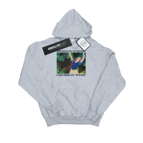 Disney Princess Mens Snow White Still Getting Ready Hoodie