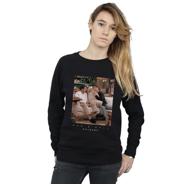 Friends Womens/Ladies Hug And Roll Sweatshirt