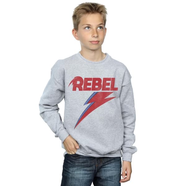 David Bowie Pojkar Distressed Rebel Sweatshirt
