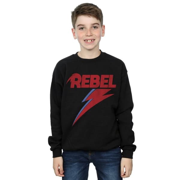 David Bowie Pojkar Distressed Rebel Sweatshirt