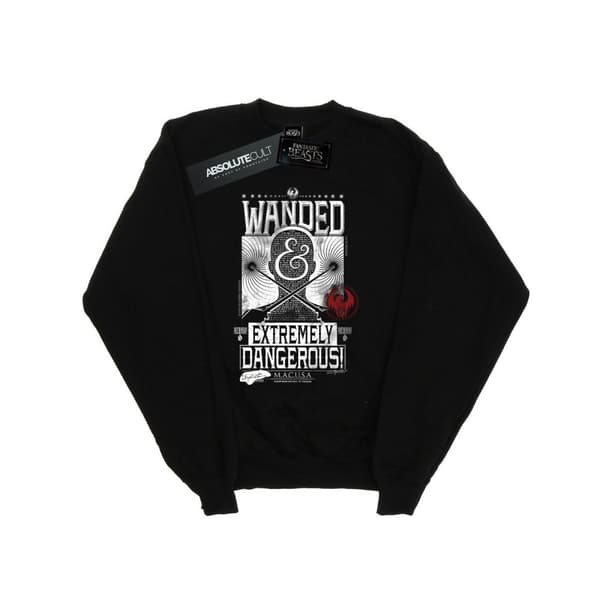 Fantastic Beasts Boys Wanded And Extremely Dangerous Sweatshirt