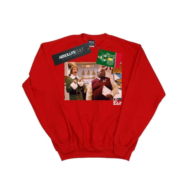 Elf Sweatshirt med julklappar för pojkar