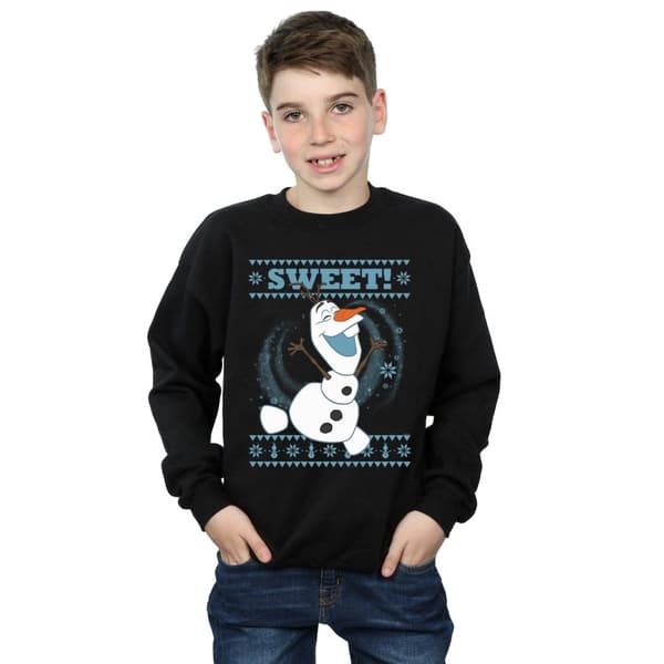 Disney Pojkar Frozen Olaf Sweet Christmas Sweatshirt