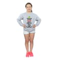 Miniatyrbilde 4 av 5: Elf Girls Christmas Cheer Text Sweatshirt
