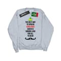 Miniatyrbilde 1 av 5: Elf Girls Christmas Cheer Text Sweatshirt