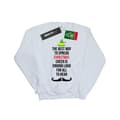 Miniatyrbilde 1 av 5: Elf Girls Christmas Cheer Text Sweatshirt