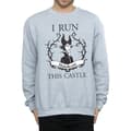 Miniatyrbilde 3 av 5: Disney Mens Maleficent I Run This Castle Sweatshirt