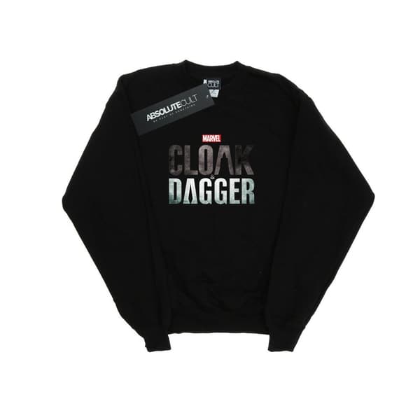 Marvel Sweatshirt med Cloak And Dagger-logotyp för flickor