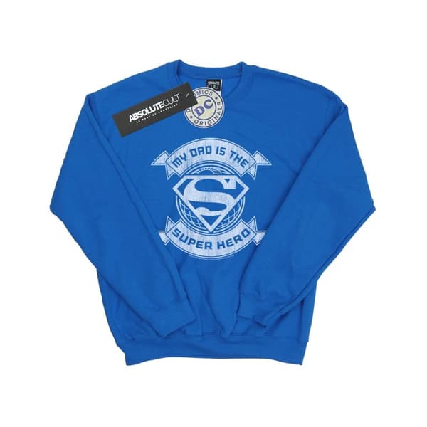 DC Comics Girls Superman My Dad The Superhero Sweatshirt