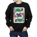 Miniatyrbild 3 av 5: DC Comics Pojkar - Chibi Joker - Spelkort - Sweatshirt