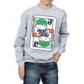 Miniatyrbild 3 av 5: DC Comics Pojkar - Chibi Joker - Spelkort - Sweatshirt