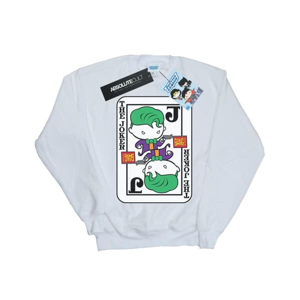DC Comics Pojkar - Chibi Joker - Spelkort - Sweatshirt