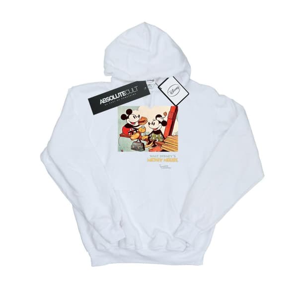 Disney Mens Mickey Mouse Building A Building Hoodie