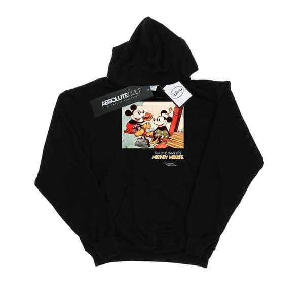 Disney Mens Mickey Mouse Building A Building Hoodie