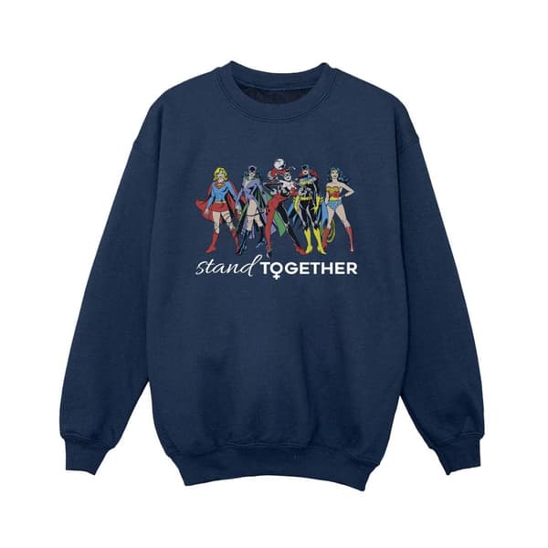 DC Comics Boys Women Of DC Stand Together Sweatshirt