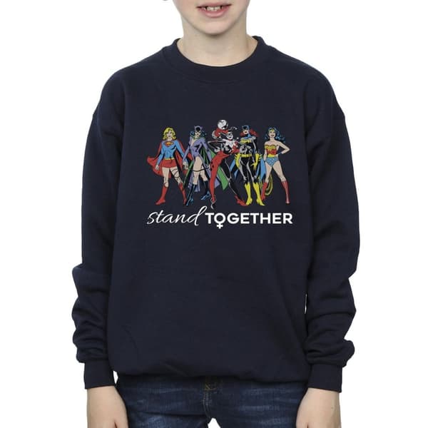 DC Comics Boys Women Of DC Stand Together Sweatshirt
