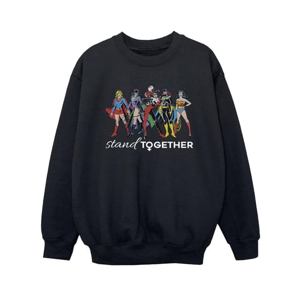 DC Comics Boys Women Of DC Stand Together Sweatshirt