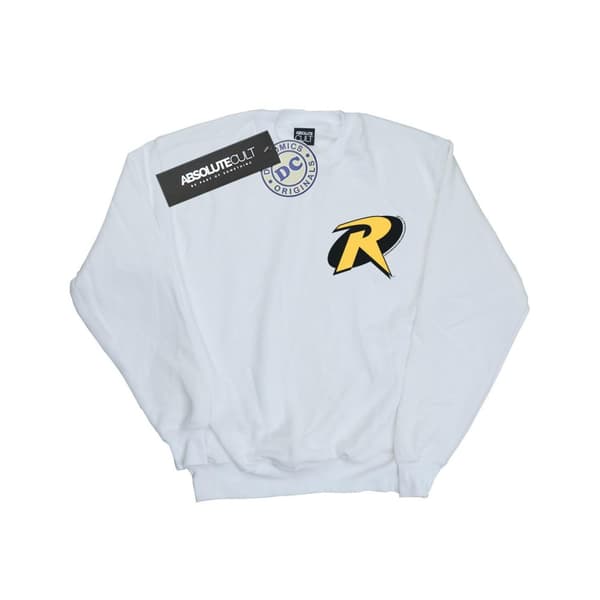 DC Comics Dam/Tjej Batman Robin Logo Sweatshirt